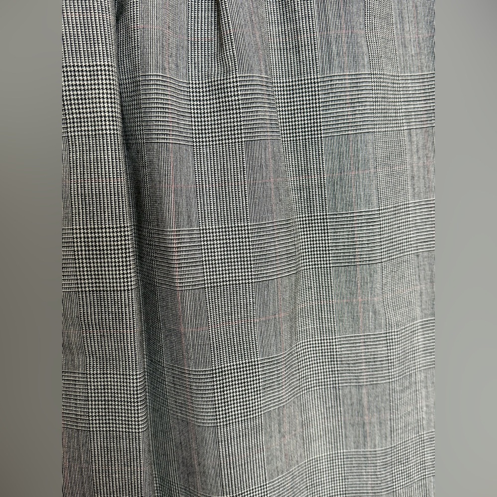 Vintage 90’s 400 Tailored Collection preppy Gray Glen Plaid wool blend skirt 0 - Picture 3 of 12
